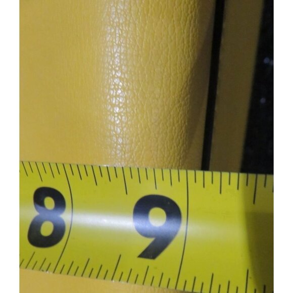 Michael Kors Sylvie Sunflower Yellow Structured leather Studded Tote Satchel - Picture 13 of 15